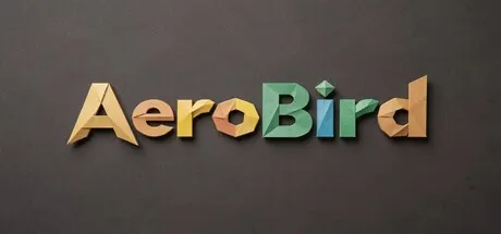 AeroBird title made from folded-looking colored letters on a dark background.