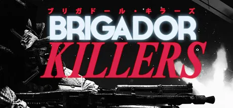 Brigador Killers logo above a black-and-white tank