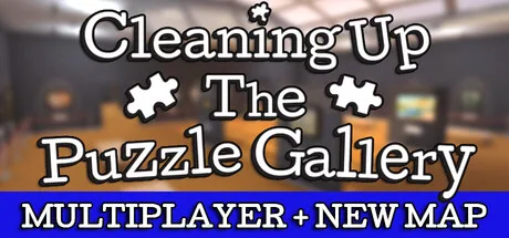 Cleaning Up The Puzzle Gallery title with a Multiplayer + New Map banner over a blurred gallery