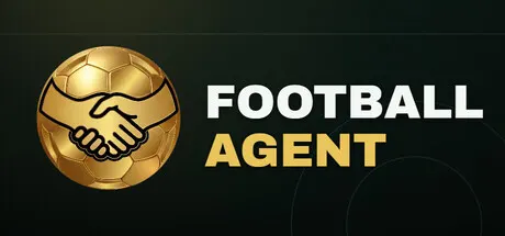 A gold football emblem contains a handshake beside the Football Agent title.
