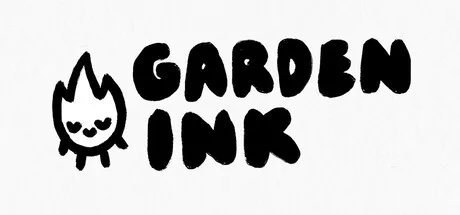 Official promotional artwork showing the Garden Ink title and a small outlined creature.