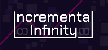 Incremental Infinity title on a dark background with number shapes.