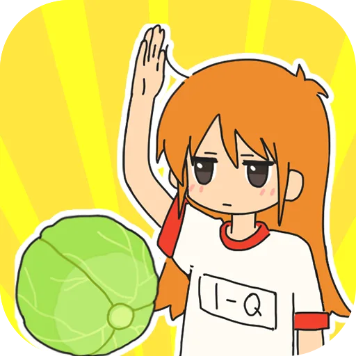 Official app icon for Magic Girl: Casual Rhythm Game, showing an orange-haired illustrated woman.