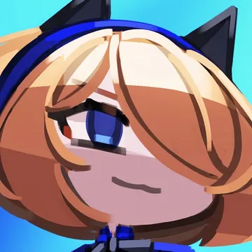 Official app icon for Phantom Rose 2 Sapphire, showing a blonde cartoon face with a blue eye.