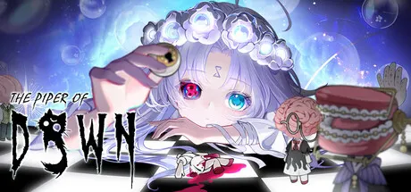 A pale-haired illustrated girl, a small bird and figures beside the Piper of Dawn title.