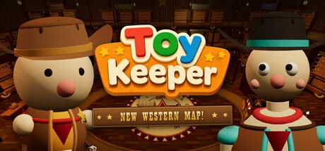 Toy Keeper promotional art with two toy figures wearing hats.