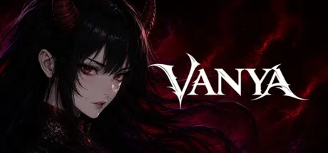 Vanya Online promotional art with a dark-haired character beside the title.