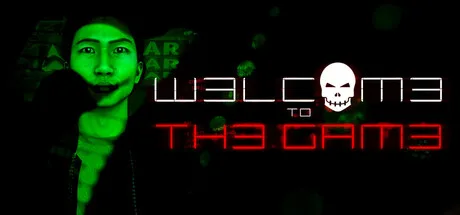Welcome to the Game III promotional art with a green-lit person beside the title.